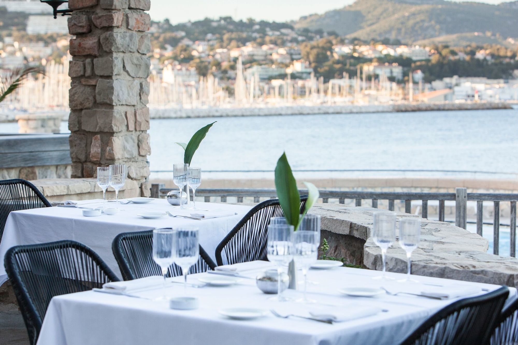 Hotel Delos - Ile De Bendor Bandol Restaurant foto