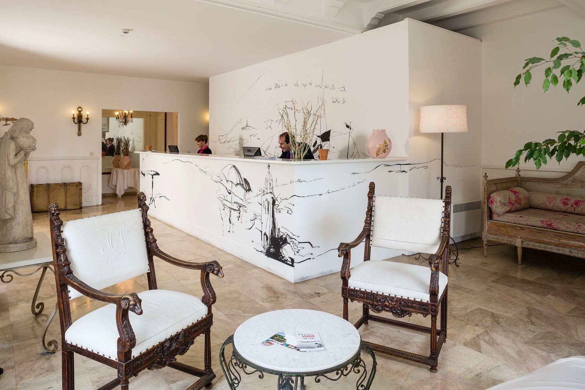 Hotel Delos - Ile De Bendor Bandol Interior foto
